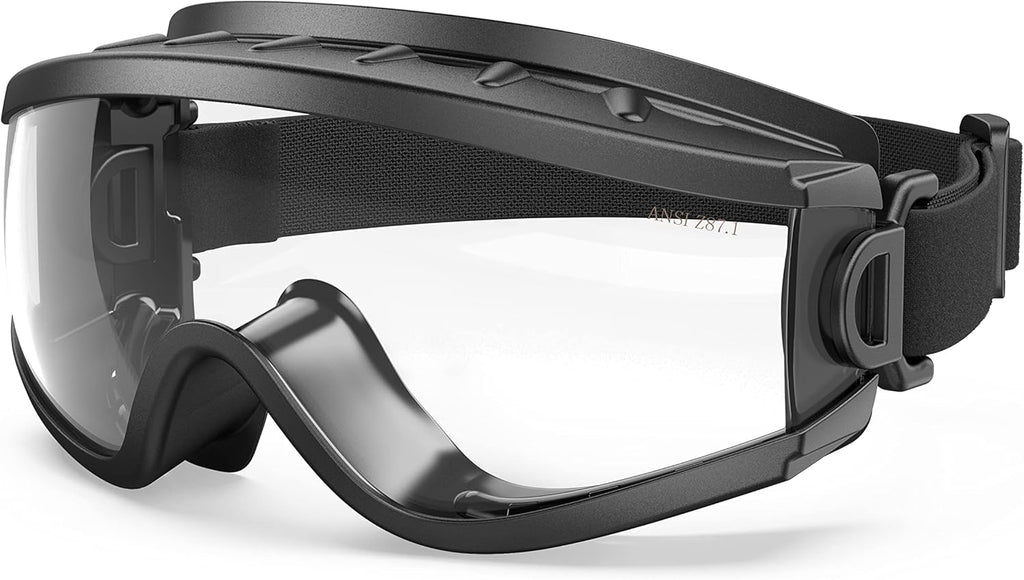 Black Frame Pack of 2 Anti Fog OTG Shooting Goggles N15567