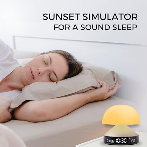 Gun Metal Alarm Clock C5129