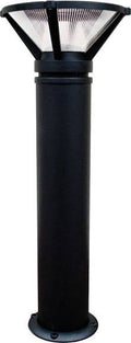 13W 120V Powder Coated Cast Aluminum Bollard with Lamp Bronze T670
