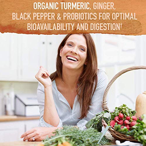 30 Tablets Turmeric Joints & Mobility Support 500mg Curcumin Black Pepper Organic Herbal Supplements E117