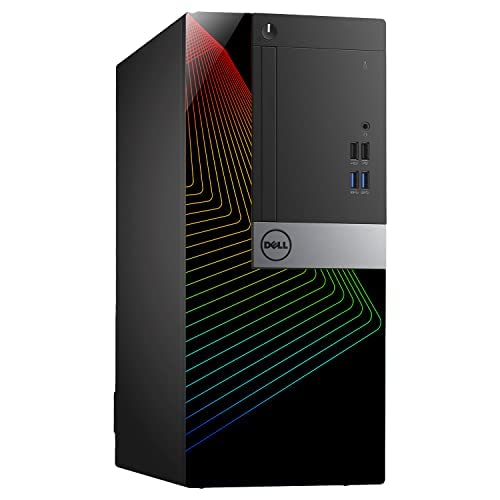 Dell Gaming PC OptiPlex 3040 Tower Desktop Computer Intel Core i7 6th Gen 3.40 GHz RX 550 4GB GDDR5 16GB RAM 1TB SSD Windows 10 Pro Wi-Fi Keyboard Mouse HDMI Renewed Q356