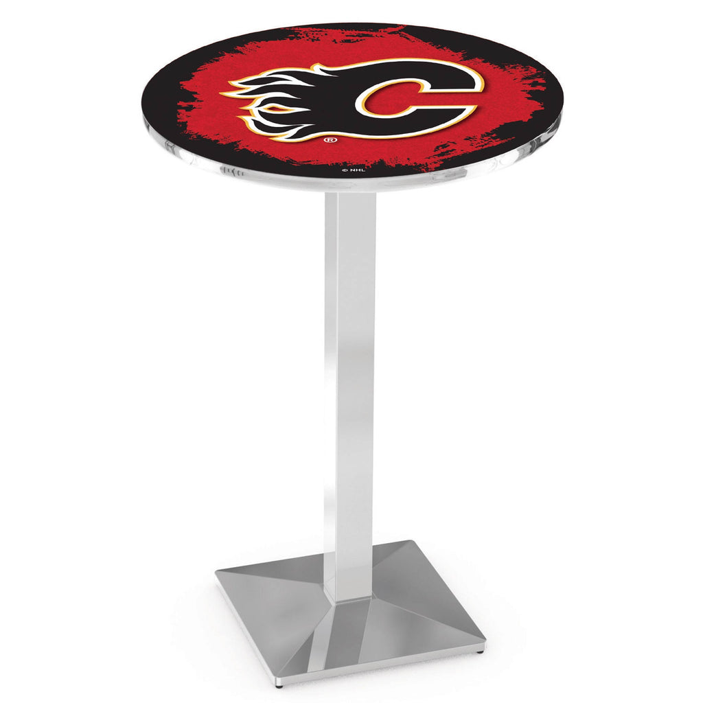 Chrome Pub Table 36 inch H10640