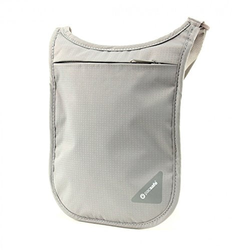 Anti-Theft RFID Blocking Passport Holder & Neck Pouch (Black) N928817