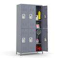 9 Door Steel Storage Locker (Black) A3133
