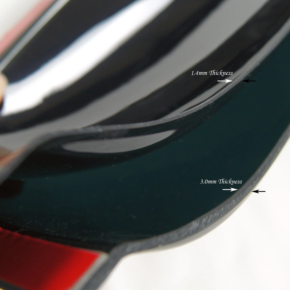 980mm 38.5" 3.0mm Sunroof Deflector Visor F986