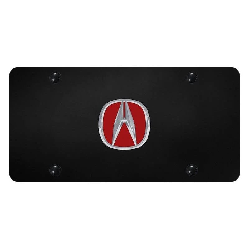 Black License Plate L529