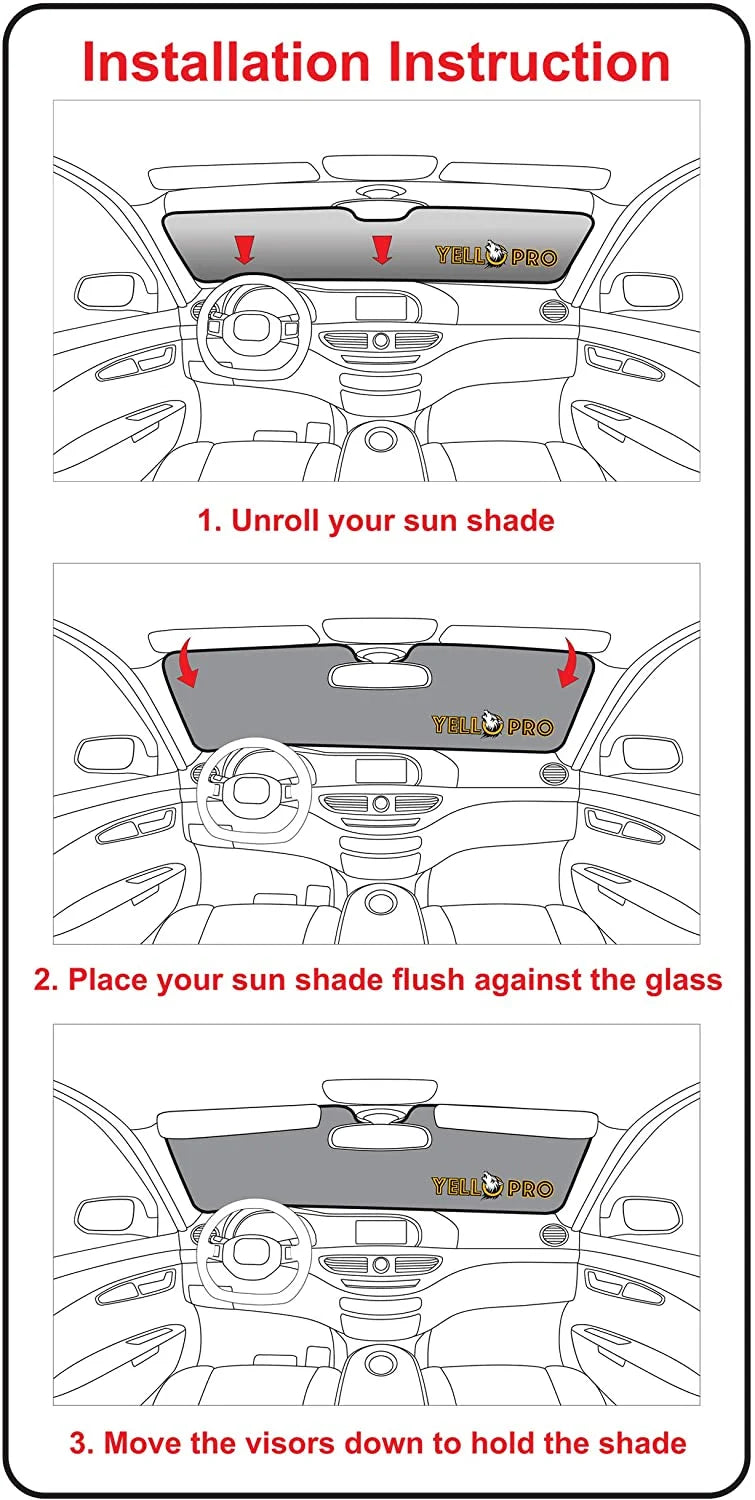 Windshield Sunshade for Dodge RAM ProMaster City Z312329