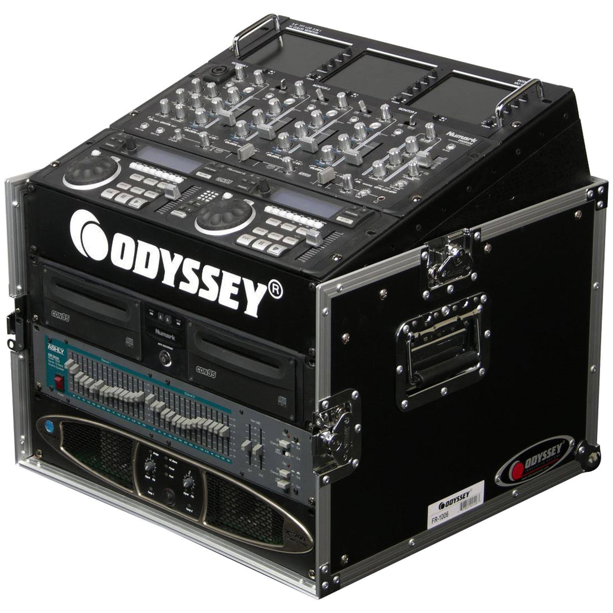 Black Combo Rack Case G23940
