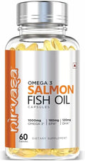 Omega 3 1000mg Salmon Fish Oil Capsules 60 Softgels D9812