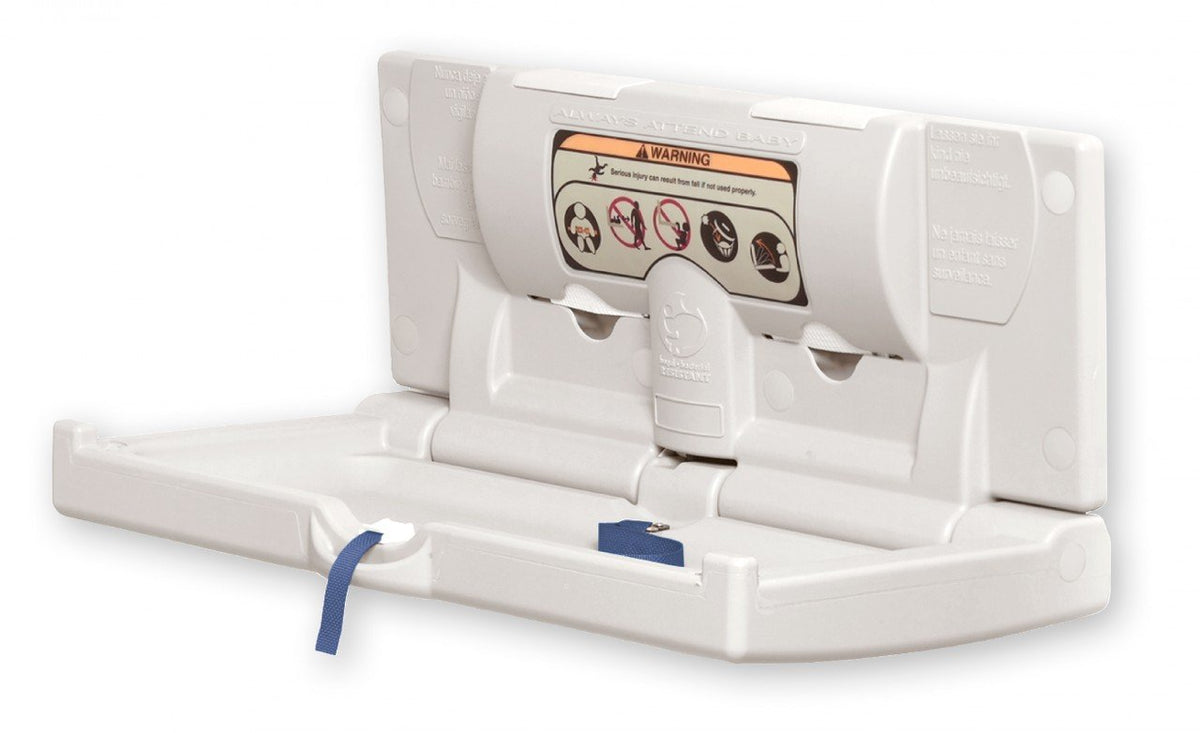Baby Changing Station, Horizonal Mount, Gray G75141