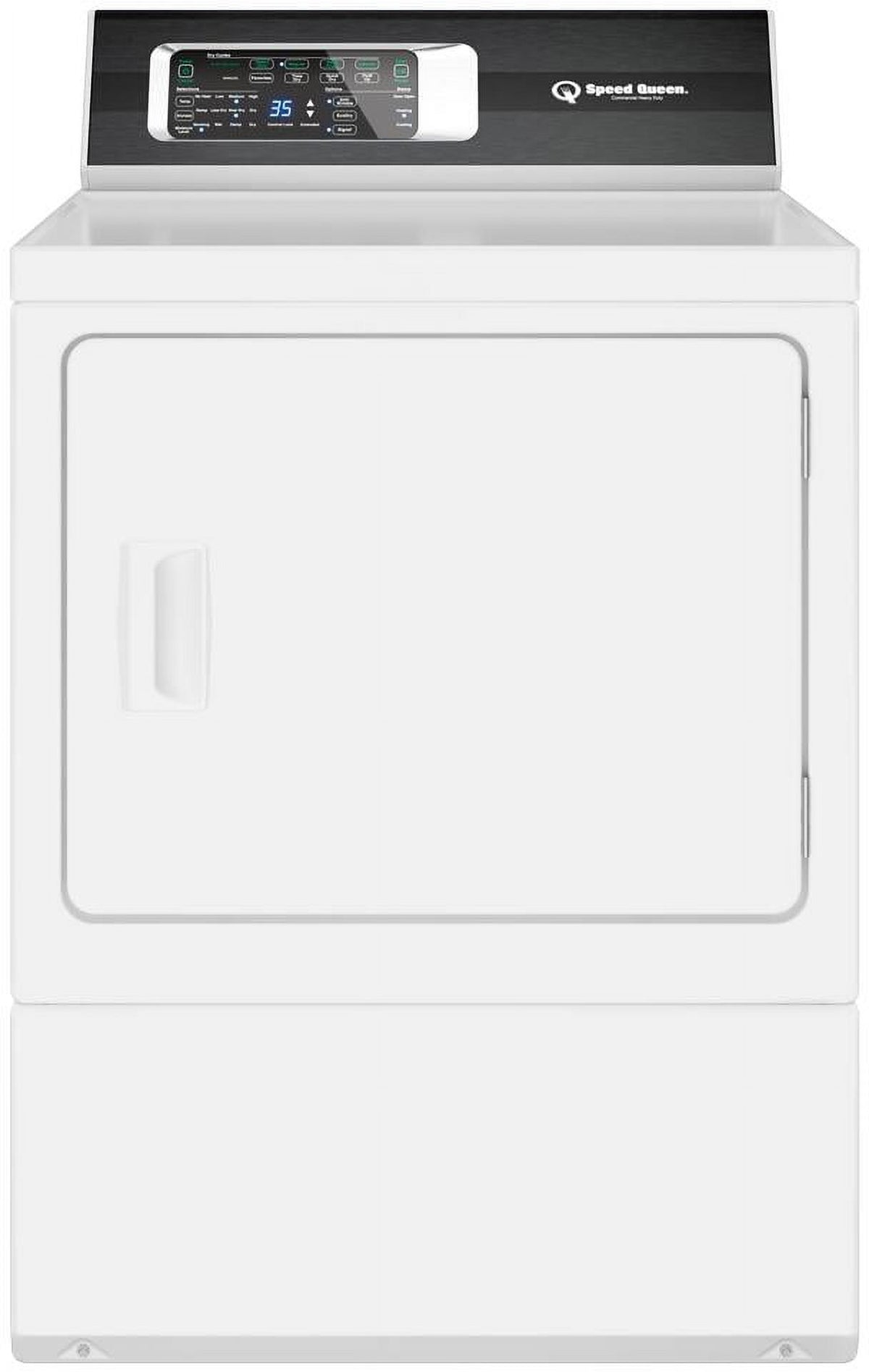 White 27 inch Electric Dryer with 7 cu. ft. Capacity F26599
