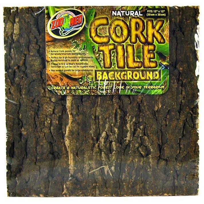 Natural Cork Tile Background E90112