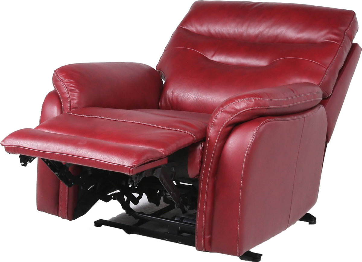 Dark Red Power Recliner Chair W191169