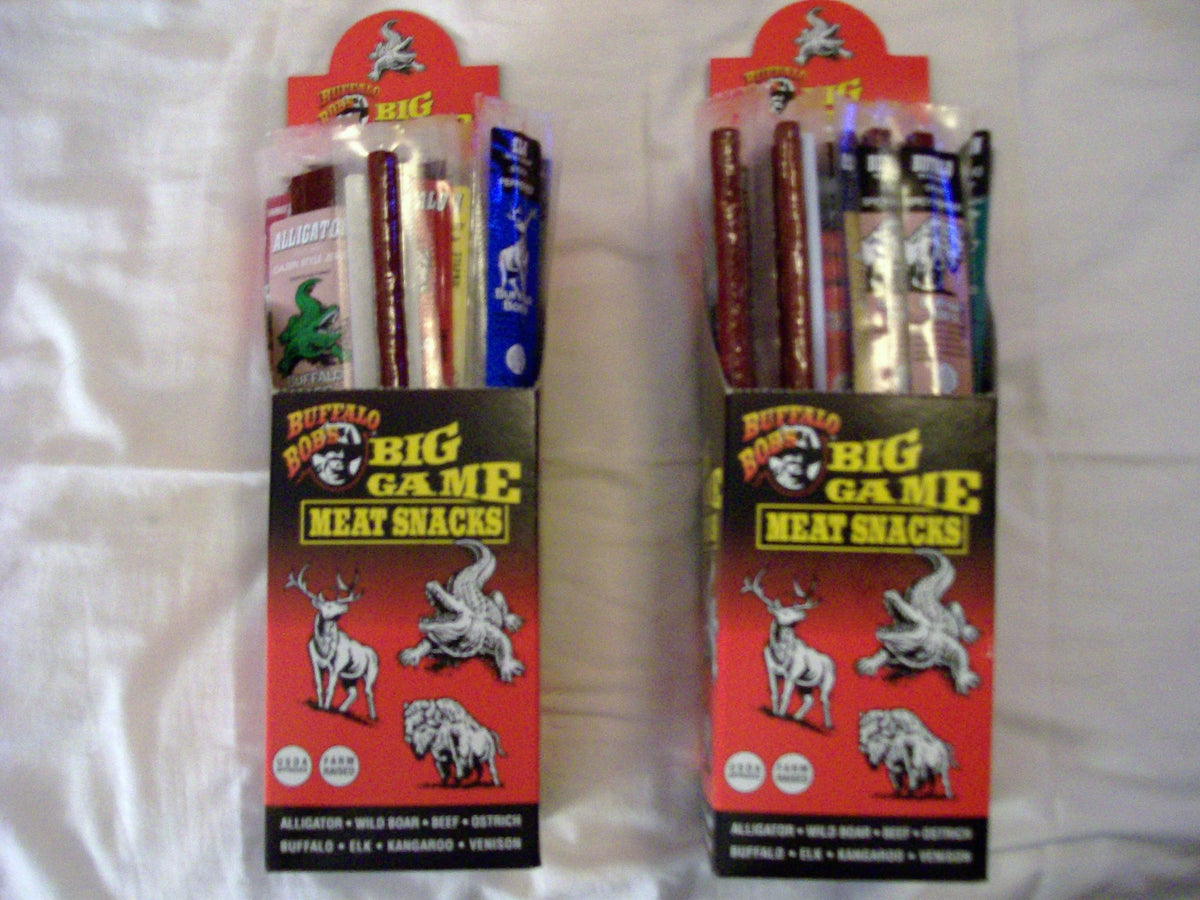 Wild Game Beef Jerky Venison Teriyaki Sticks 10 Pack M738763