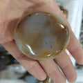 Natural Gray Opal Polished Pocket Palm Stones 50-100g Z256