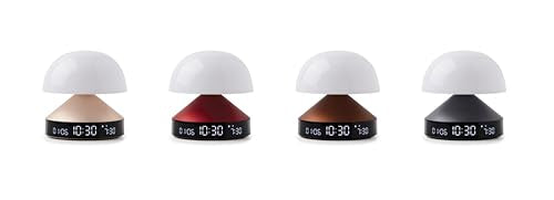 Gun Metal Alarm Clock C5129