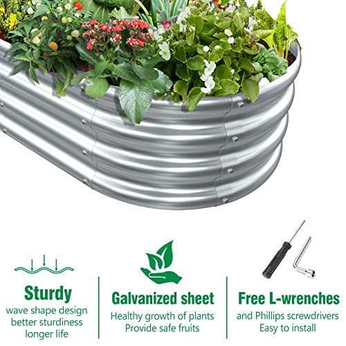 2x2x1 Ft Round Raised Garden Bed S693172