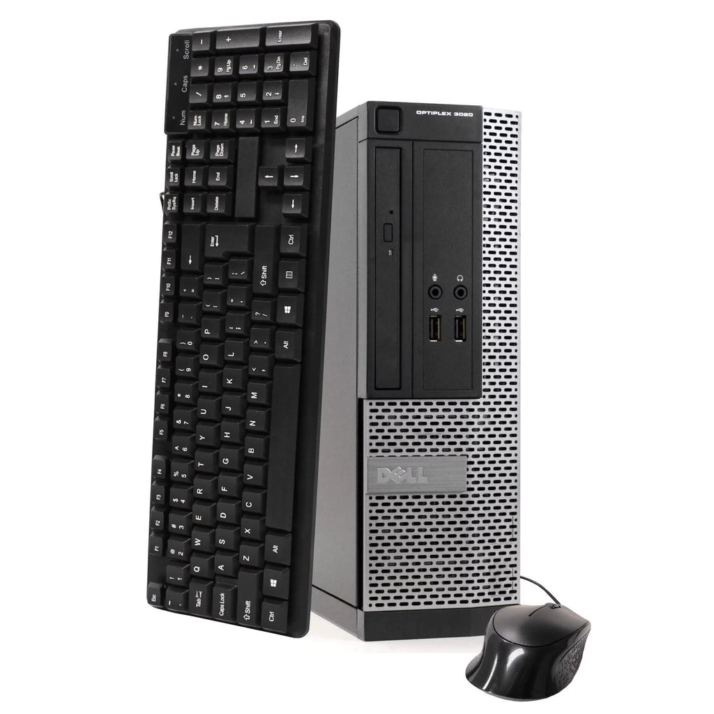 Restored Dell Optiplex 3020 Desktop Tower Computer, Intel Core i5, 16GB RAM, 2TB HD, DVD-ROM, Windows 10 Home, Black C880127