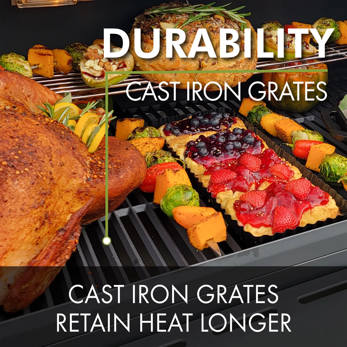 Pellet Grill with Stainless Steel Lid S70207