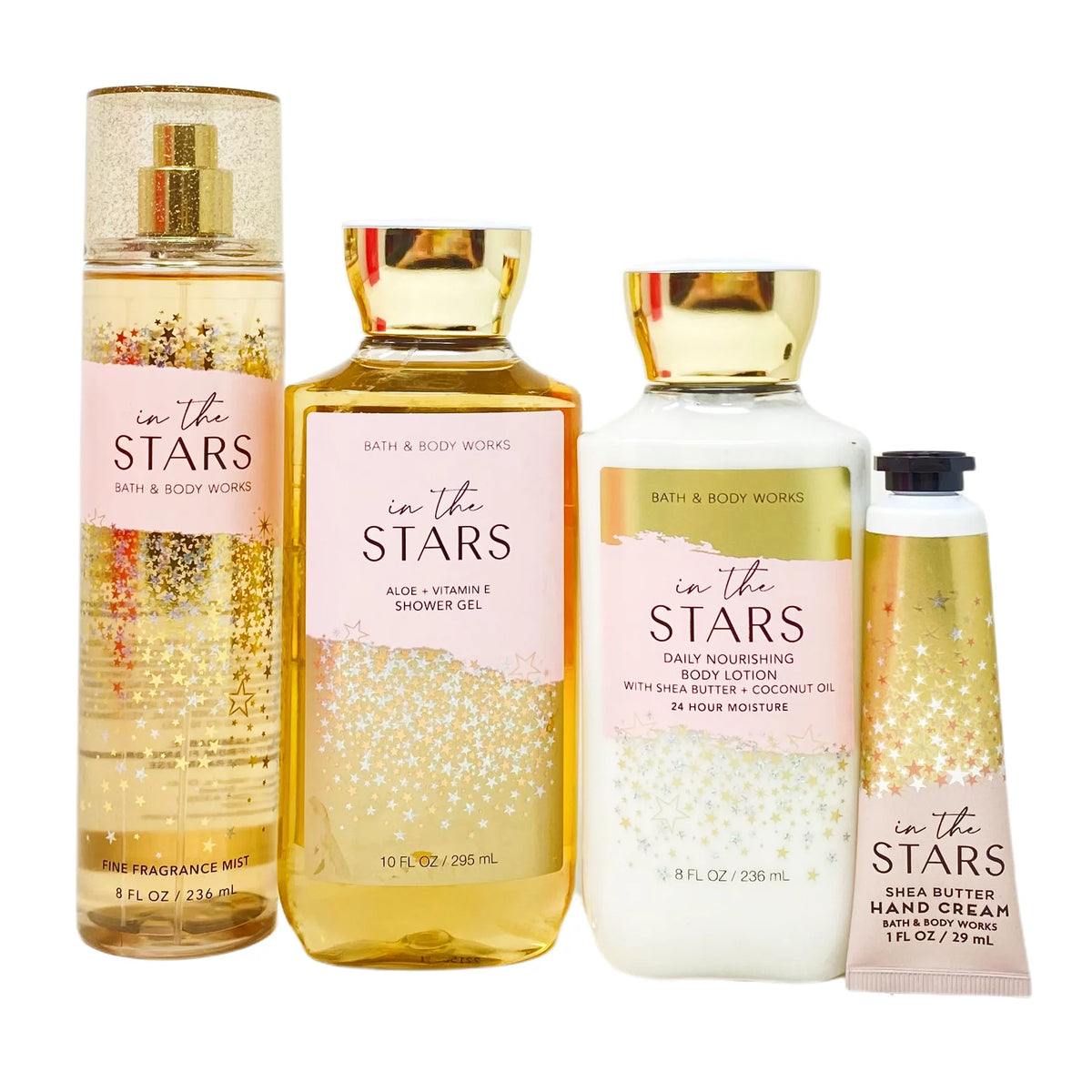 Fragrance Mist, Shower Gel, Body Lotion, Hand Cream Gift Bag Set F4004