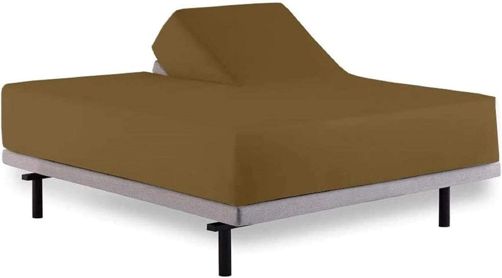 Split Top Cal King Sheets Set White D6894