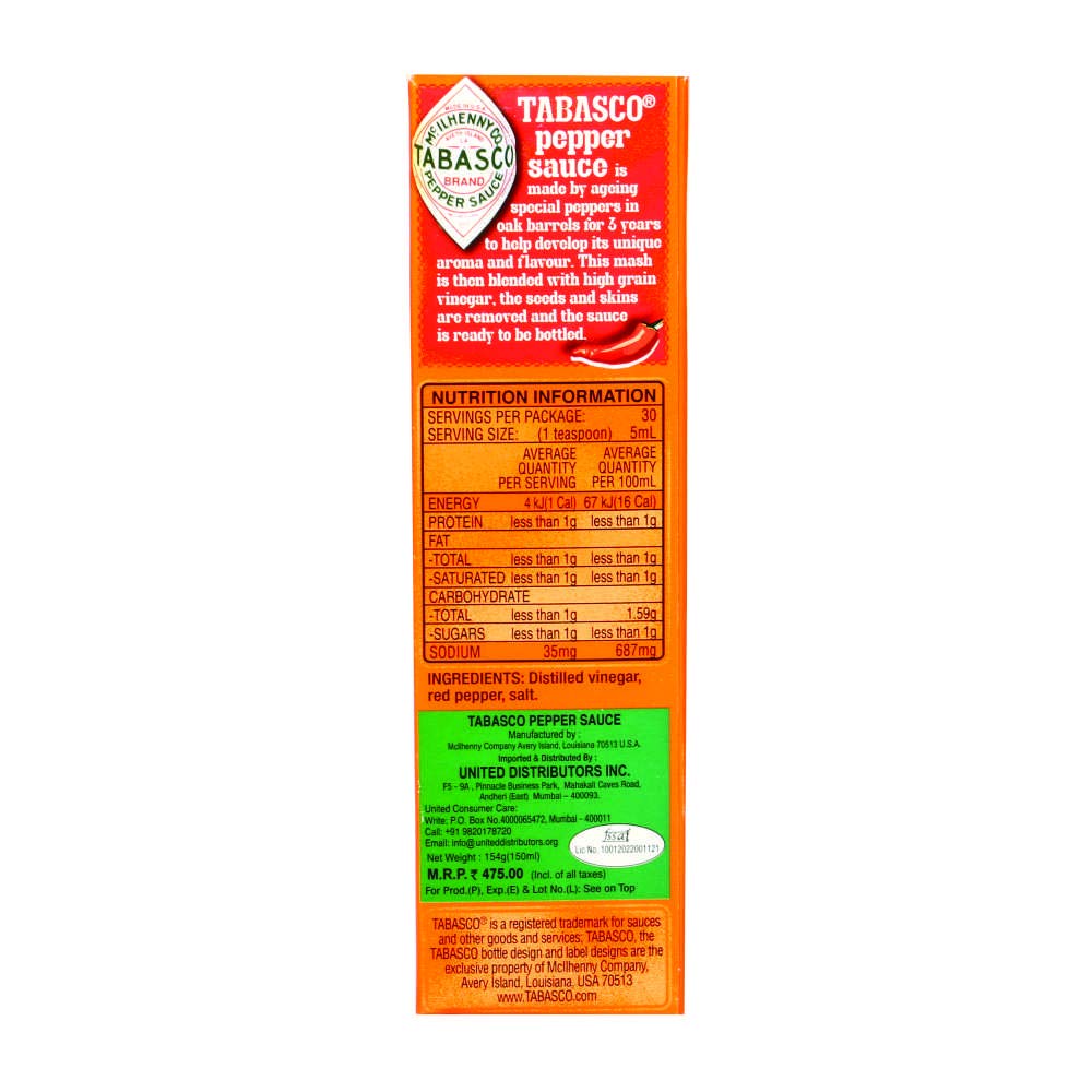 Original Hot Sauce, 5oz Bottle (Pack of 3) B941