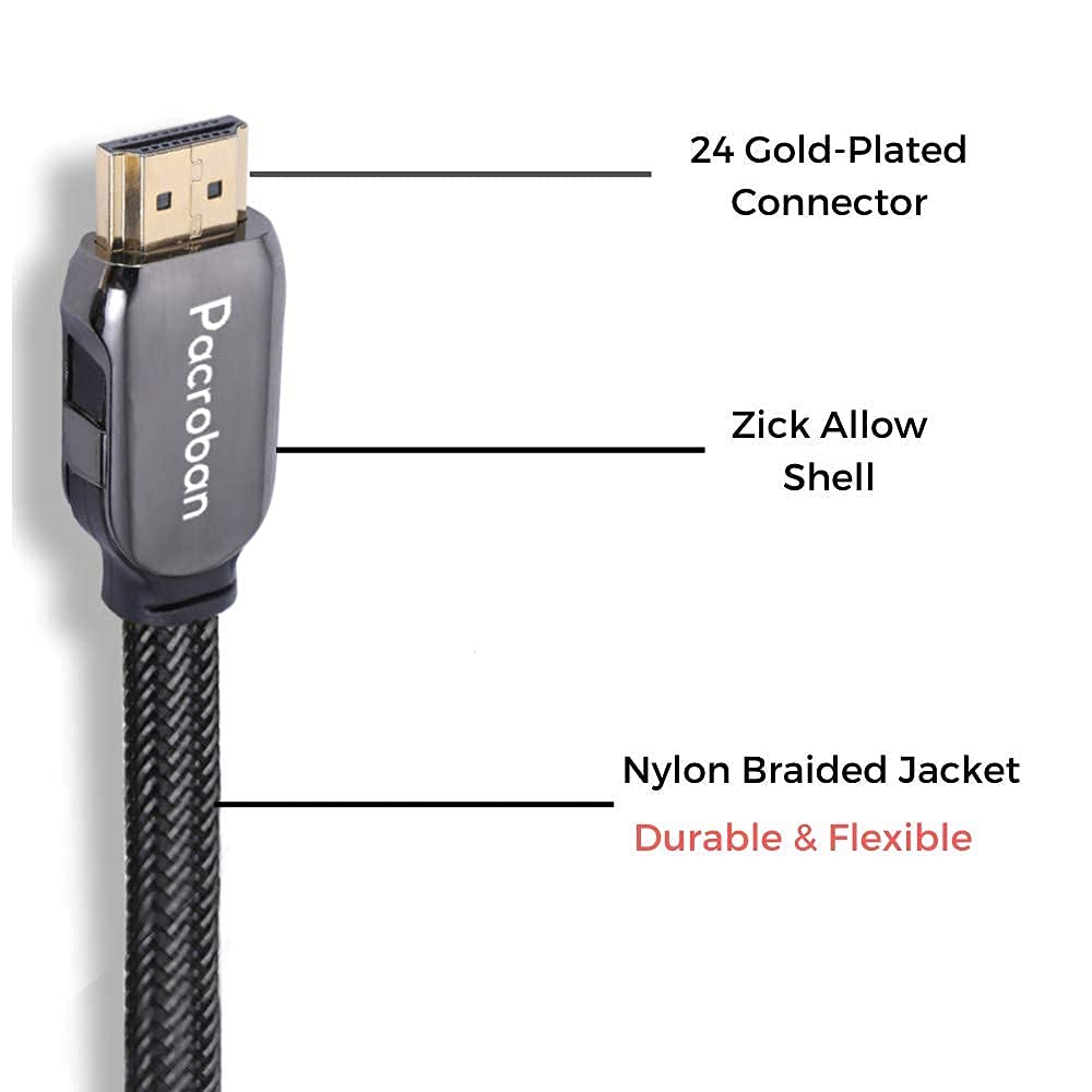 8K HDMI 2.1 Fiber Optic Cable 75ft D40414