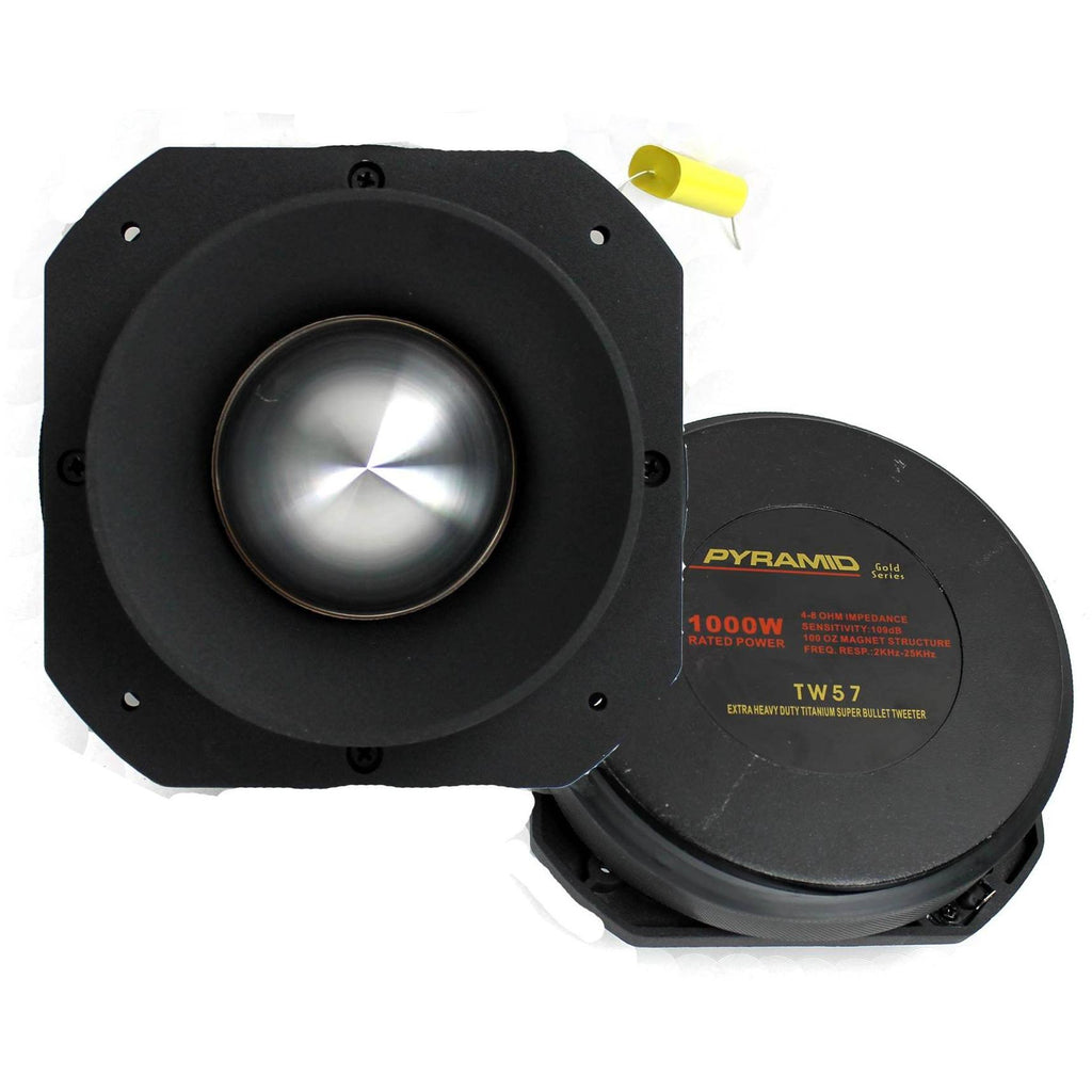 4 Titanium Car Audio Tweeters I334