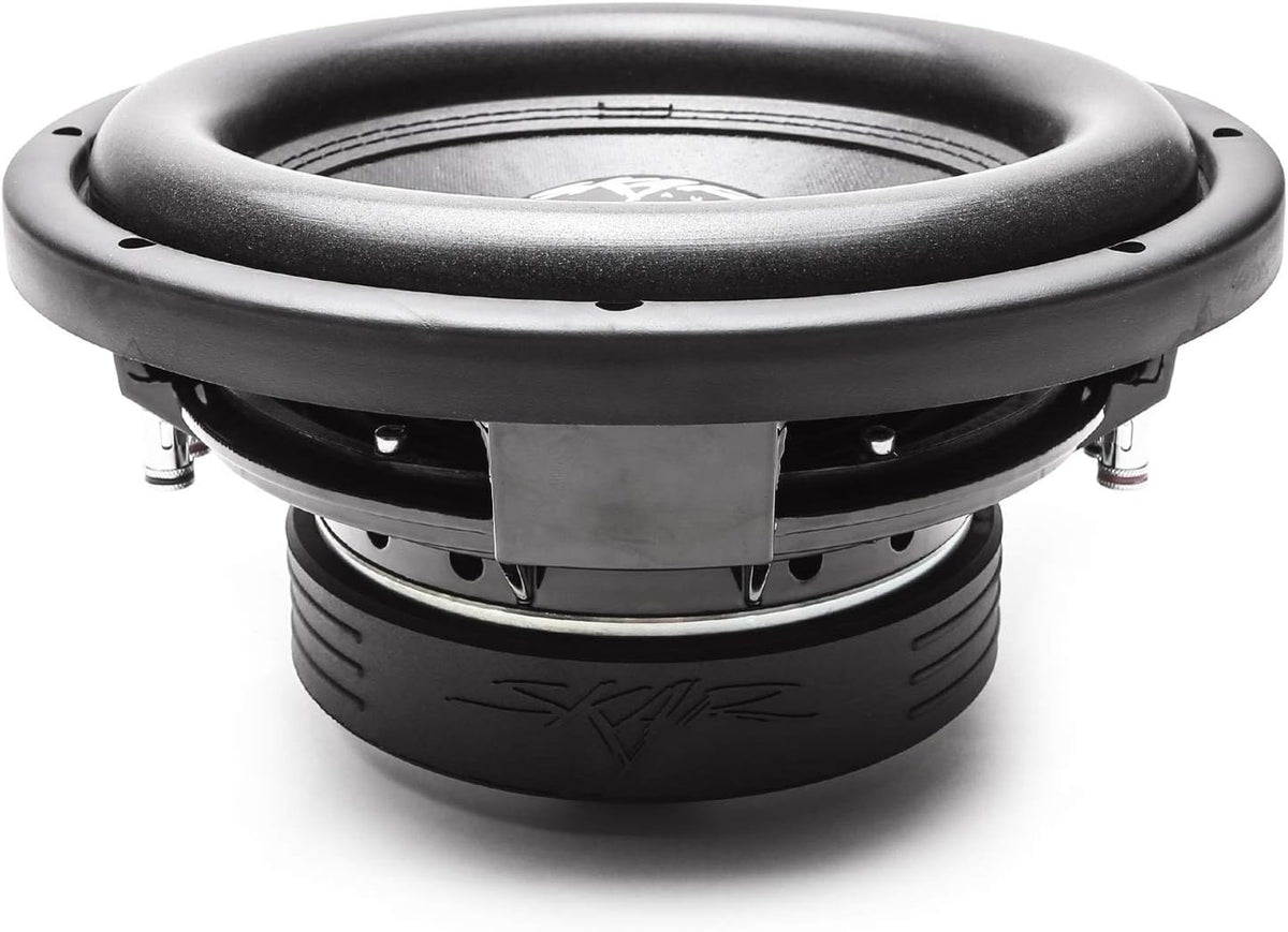 12 Dual 2 Ohm Shallow Mount Car Subwoofer R9082