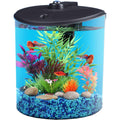 1.5-Gallon Fish Tank with LED Lighting and Power Filter I694
