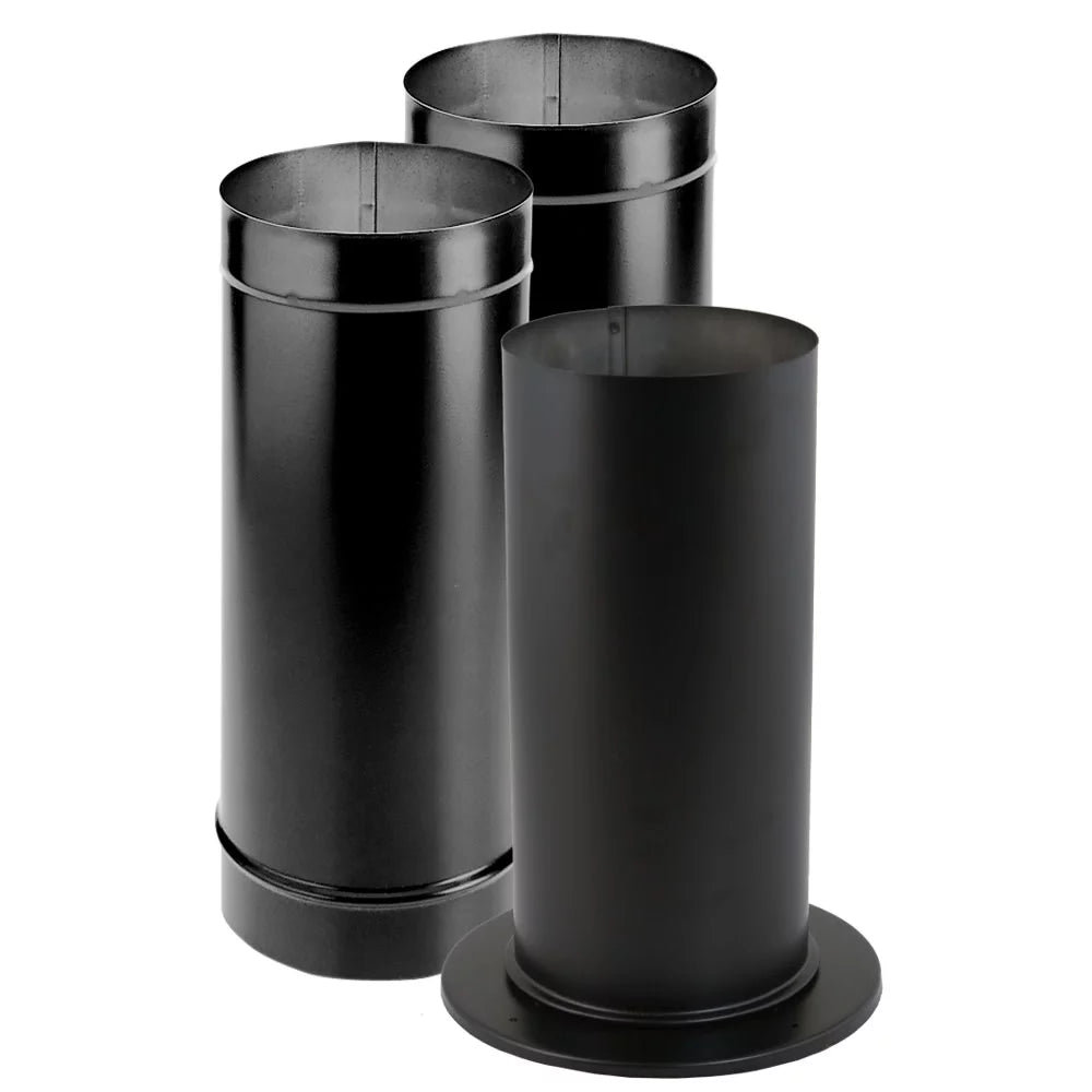 6'' Single Wall Stove Pipe Kit G78141