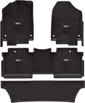 Black TPE All-Weather Car Floor Liners Full Set K85345