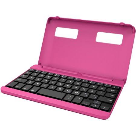Pink 16 GB Wi-Fi Android Tablet with Keyboard and Case Y637