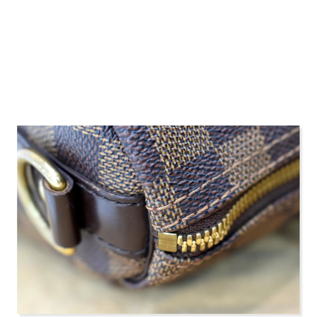 Pre-owned Brown Damier Ebene Satchel Bag W46223