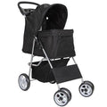 Foldable Four Wheel Pet Stroller B374487