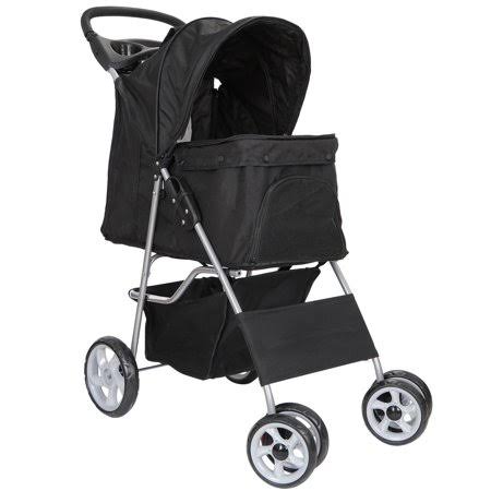 Foldable Four Wheel Pet Stroller B374487