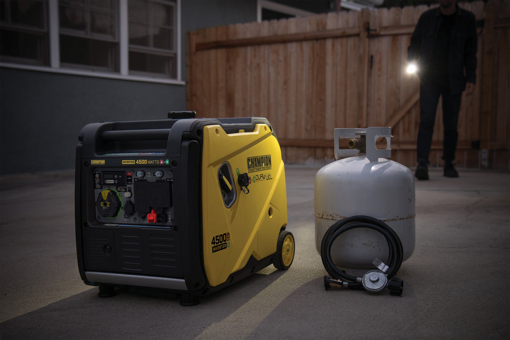 4500-Watt Portable Dual Fuel Inverter Generator A842129