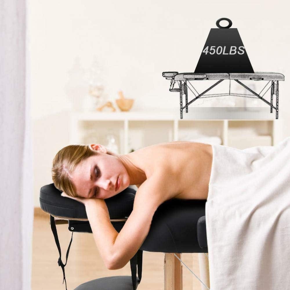 Portable 73 Long Folding Massage Table with Carry Case Y4636