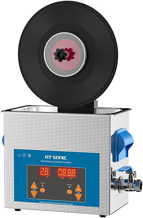 Vinyl Record Ultrasonic Cleaner with Records Bracket L941
