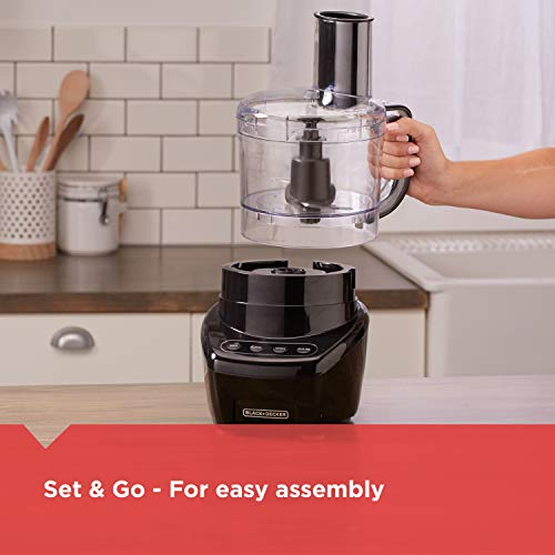 3-in-1 8-Cup Food Processor, Black A217624