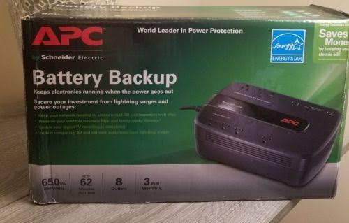 Back-UPS 650VA UPS Battery Backup & Surge Protector S2076