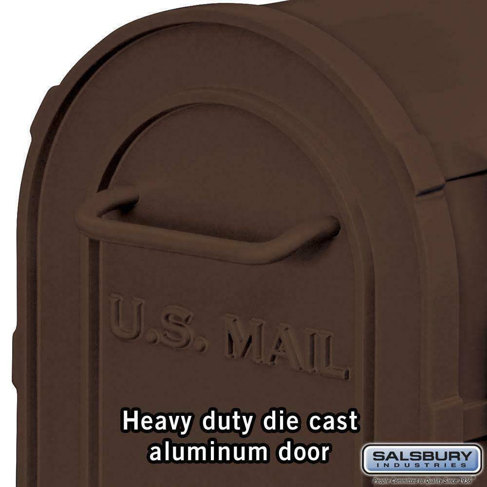 Antique Bronze Rural Mailbox C793