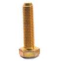 3/8 inch-24 x 3 inch Grade 8 Hex Cap Screw Alloy Steel Yellow Zinc Plated A51603