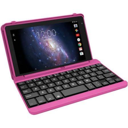 Pink 16 GB Wi-Fi Android Tablet with Keyboard and Case Y637