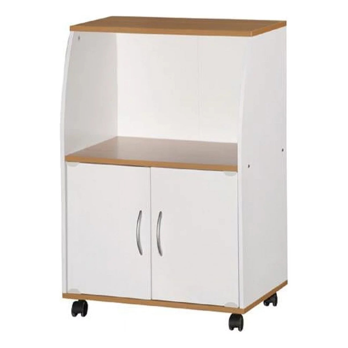White Microwave Cart M51707