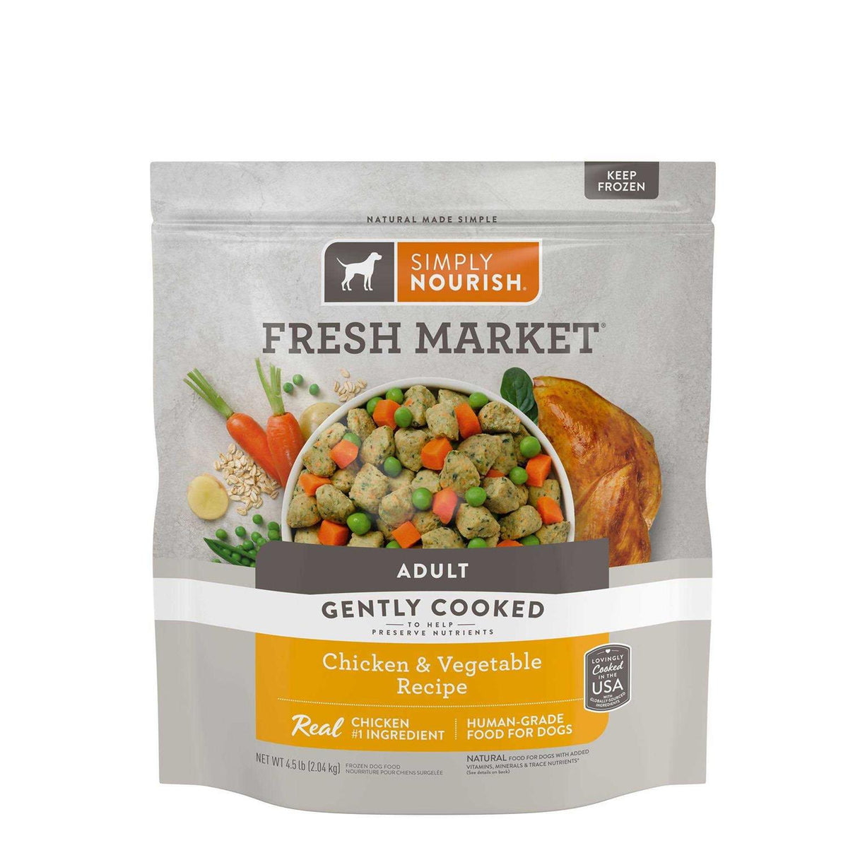 Fresh Market Adult Frozen Dog Food C9042