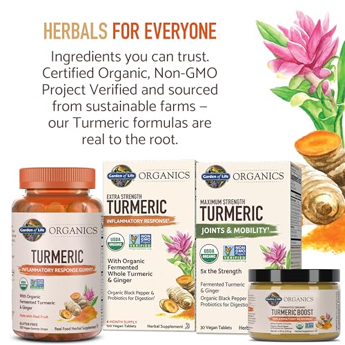 30 Tablets Turmeric Joints & Mobility Support 500mg Curcumin Black Pepper Organic Herbal Supplements E117
