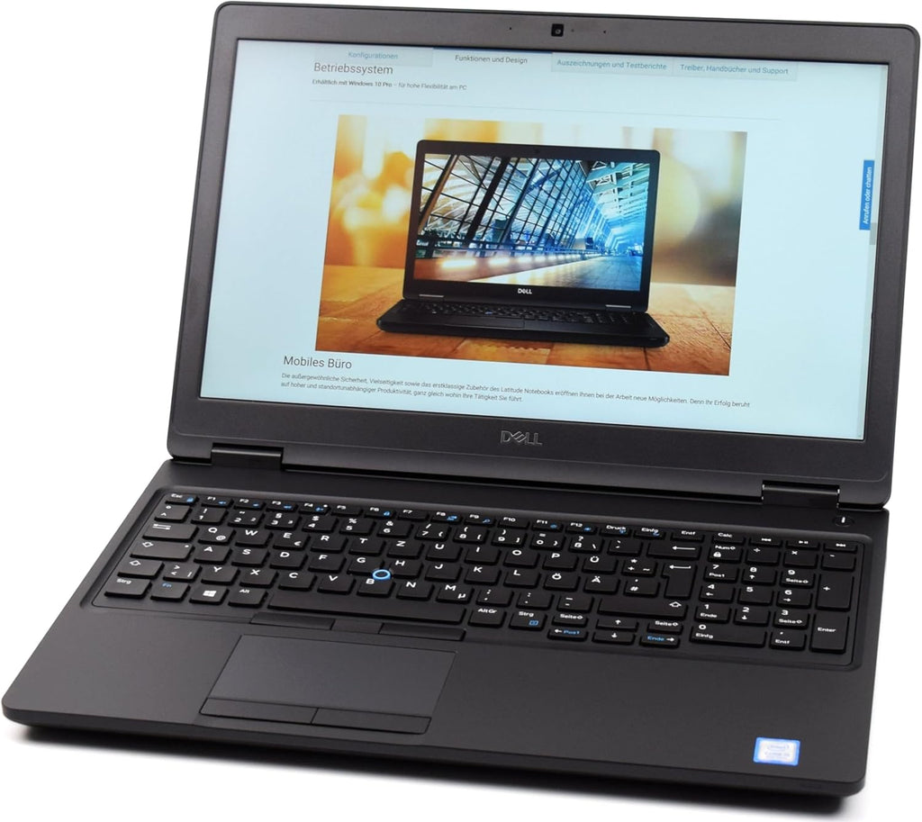 15.6in HD Intel Core i5-7300U 16GB DDR4 256GB SSD Win 10 Pro Laptop T5752