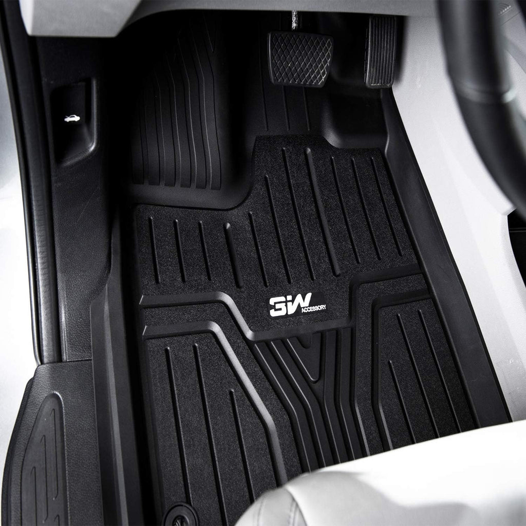 Black TPE All-Weather Car Floor Liners Full Set K85345