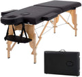 Portable 73 Long Folding Massage Table with Carry Case Y4636